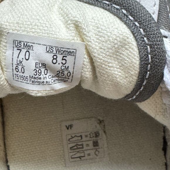 VANS Old Skool Grey (Gray) Men's 7 Women's 8.5 Retro Streetwear Skater Y2K Clean - Picture 13 of 14